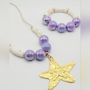 Necklace set with bracelet